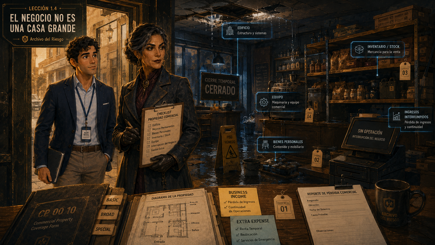 Alex conecta una venta comercial con la responsabilidad profesional de asesorar un negocio