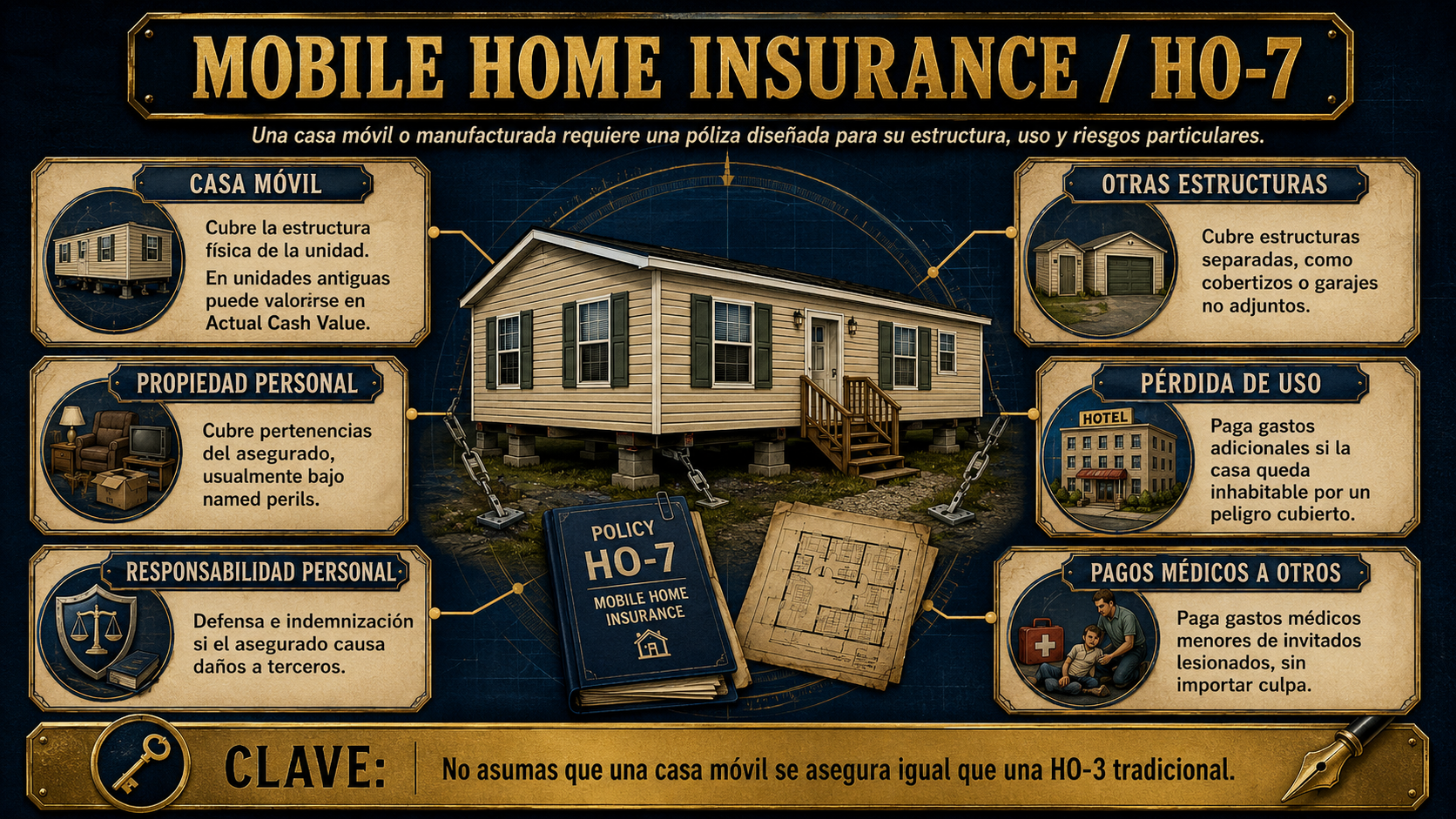 Infografía: Mobile Home Insurance HO-7