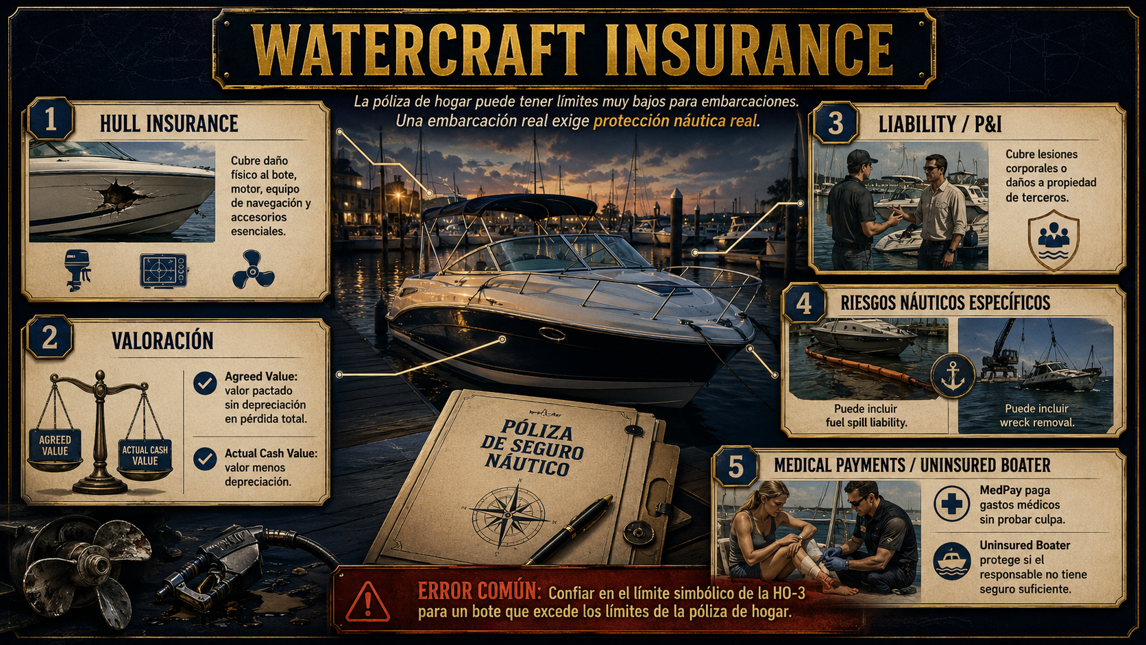 Infografía: Watercraft Insurance