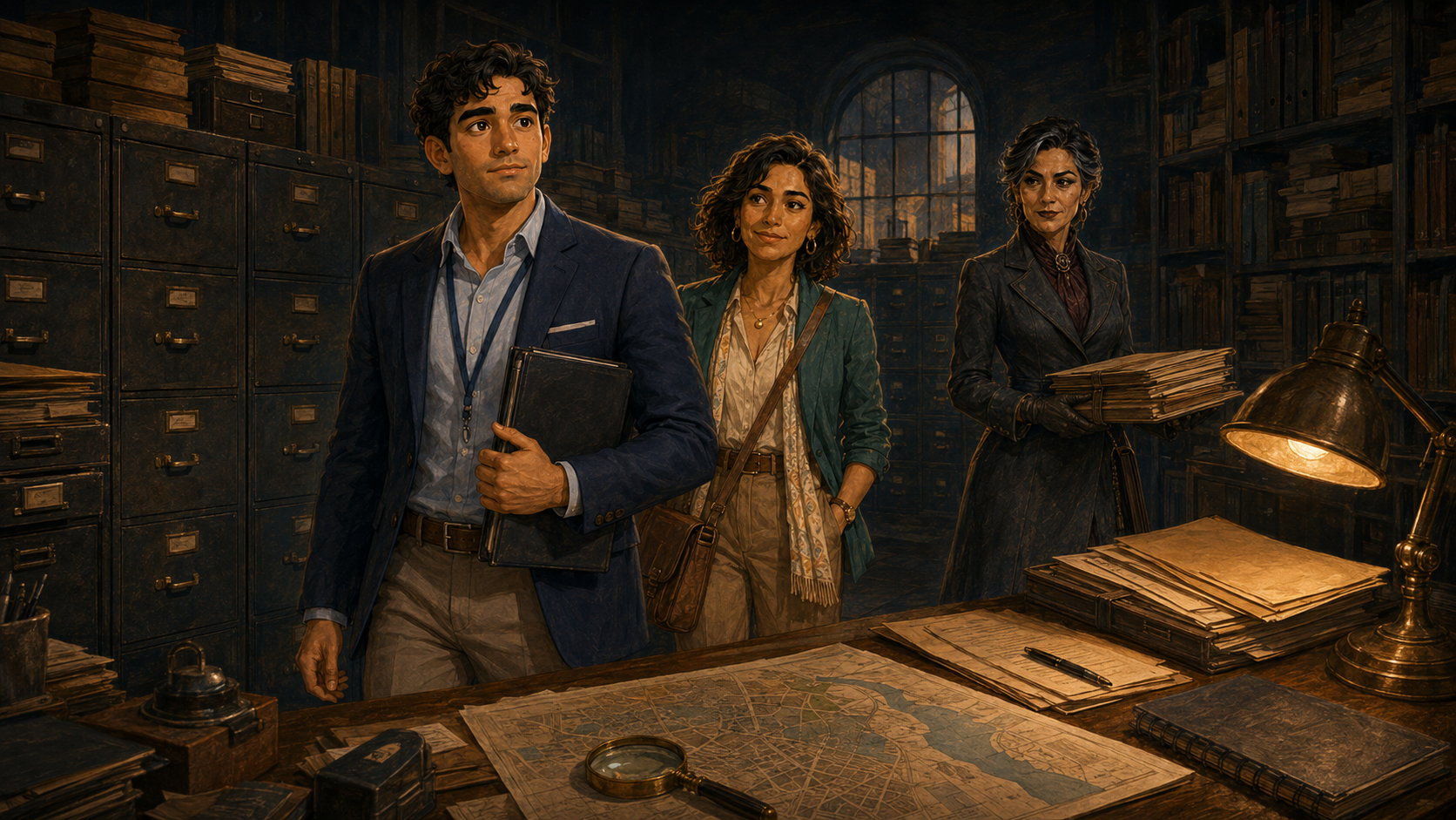 Alex entra al Archivo del Riesgo con La Ajustadora y Luna